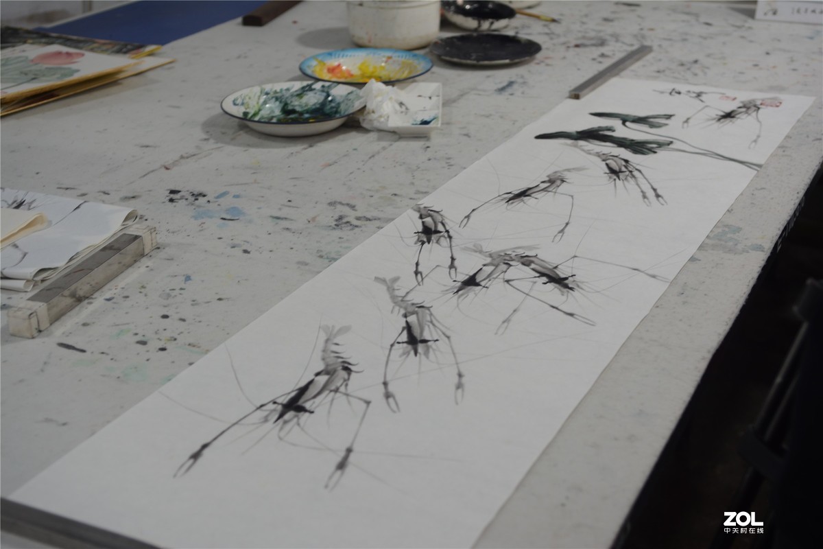 采访著名画家林海诚，录制揭阳电视台民生热线、编辑里湖前后、摄影里湖茶佬。