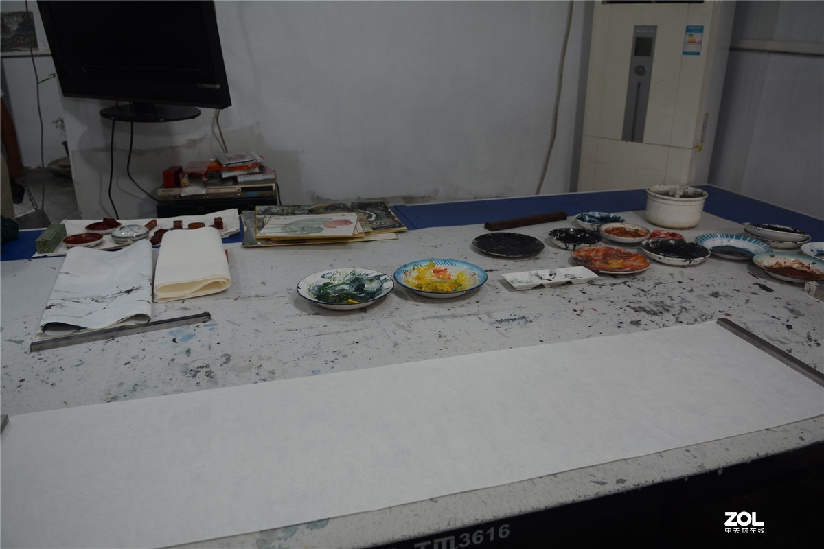 采访著名画家林海诚，录制揭阳电视台民生热线、编辑里湖前后、摄影里湖茶佬。