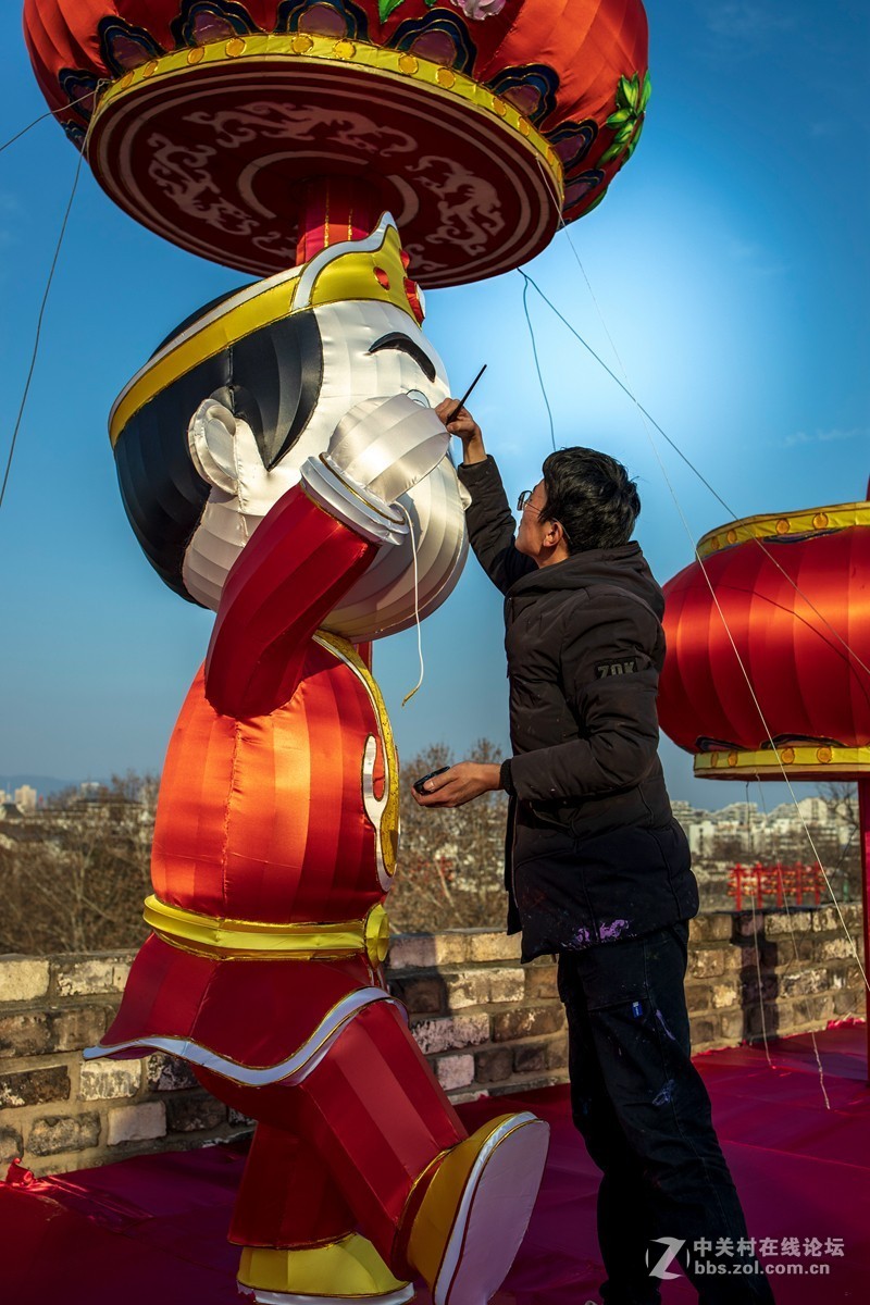 秦淮灯展前试探