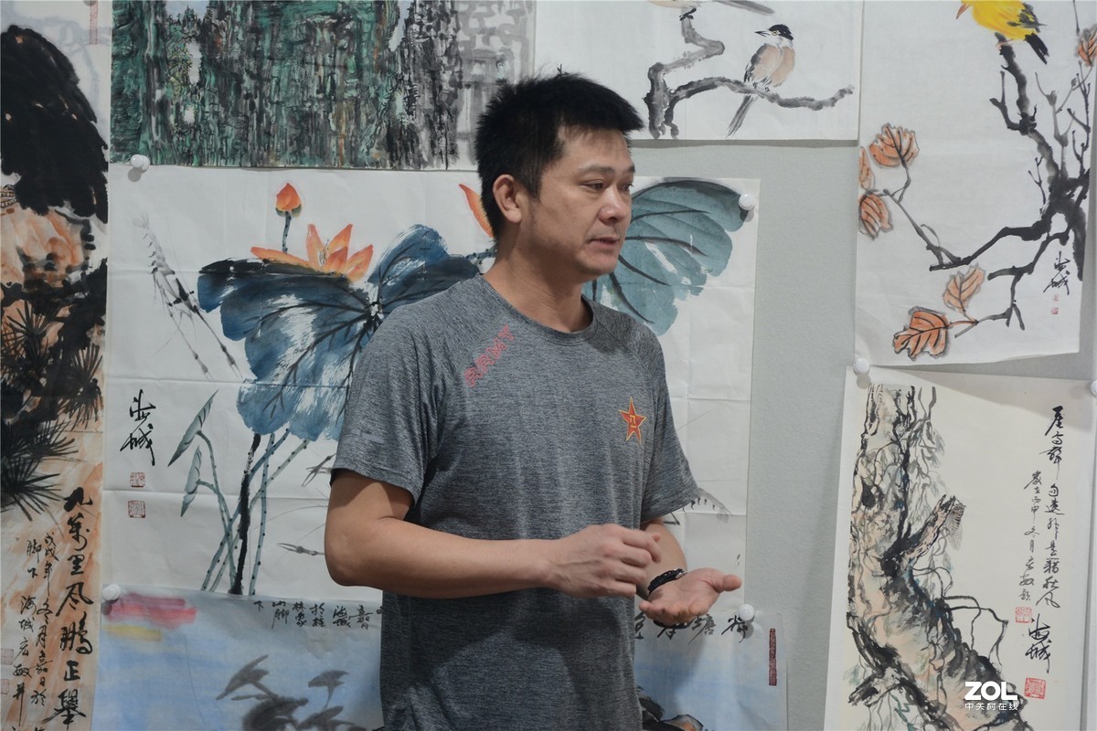 采访著名画家林海诚，录制揭阳电视台民生热线、编辑里湖前后、摄影里湖茶佬。