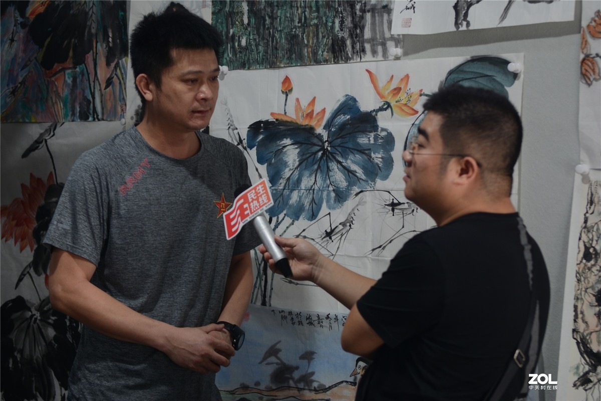 采访著名画家林海诚，录制揭阳电视台民生热线、编辑里湖前后、摄影里湖茶佬。