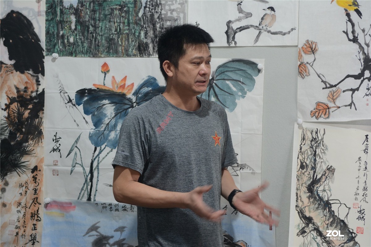 采访著名画家林海诚，录制揭阳电视台民生热线、编辑里湖前后、摄影里湖茶佬。