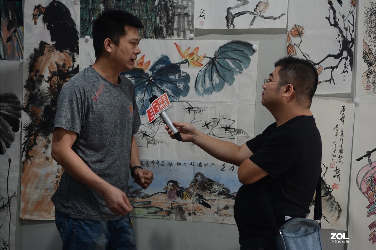 采访著名画家林海诚，录制揭阳电视台民生热线、编辑里湖前后、摄影里湖茶佬。