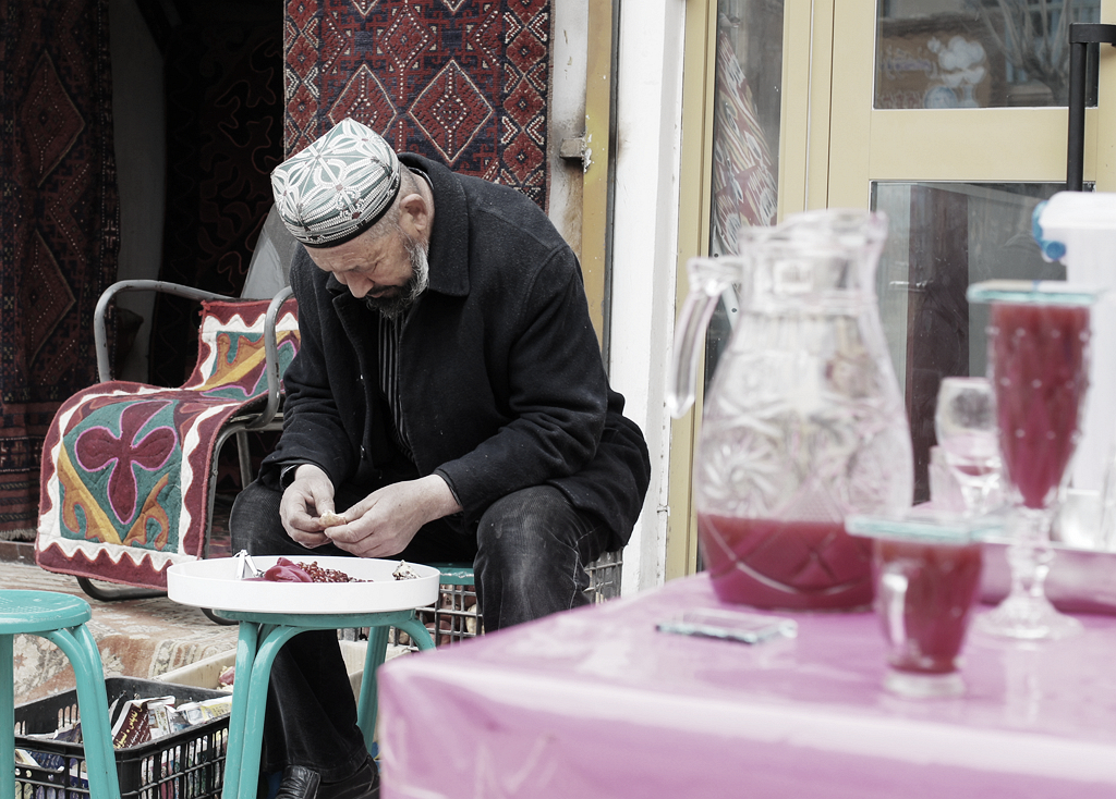 南疆行  喀什老城里的环境人像