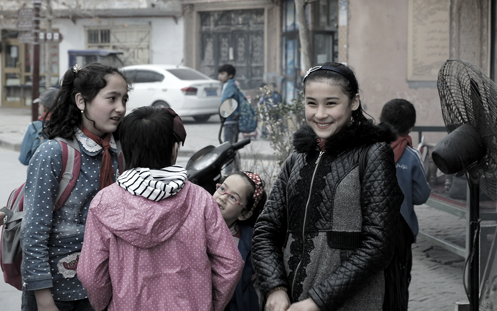 南疆行  喀什老城里的环境人像