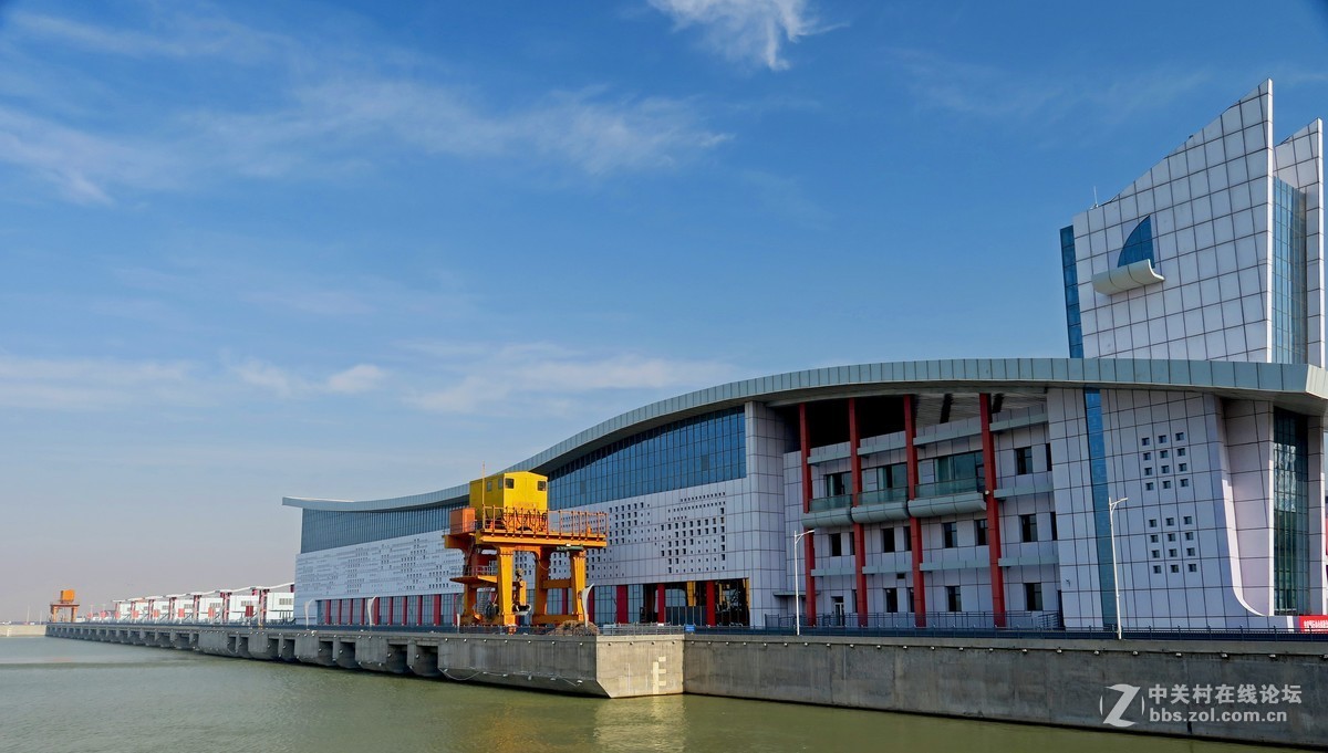 大美内蒙古乌海市黄河海勃湾水利枢纽