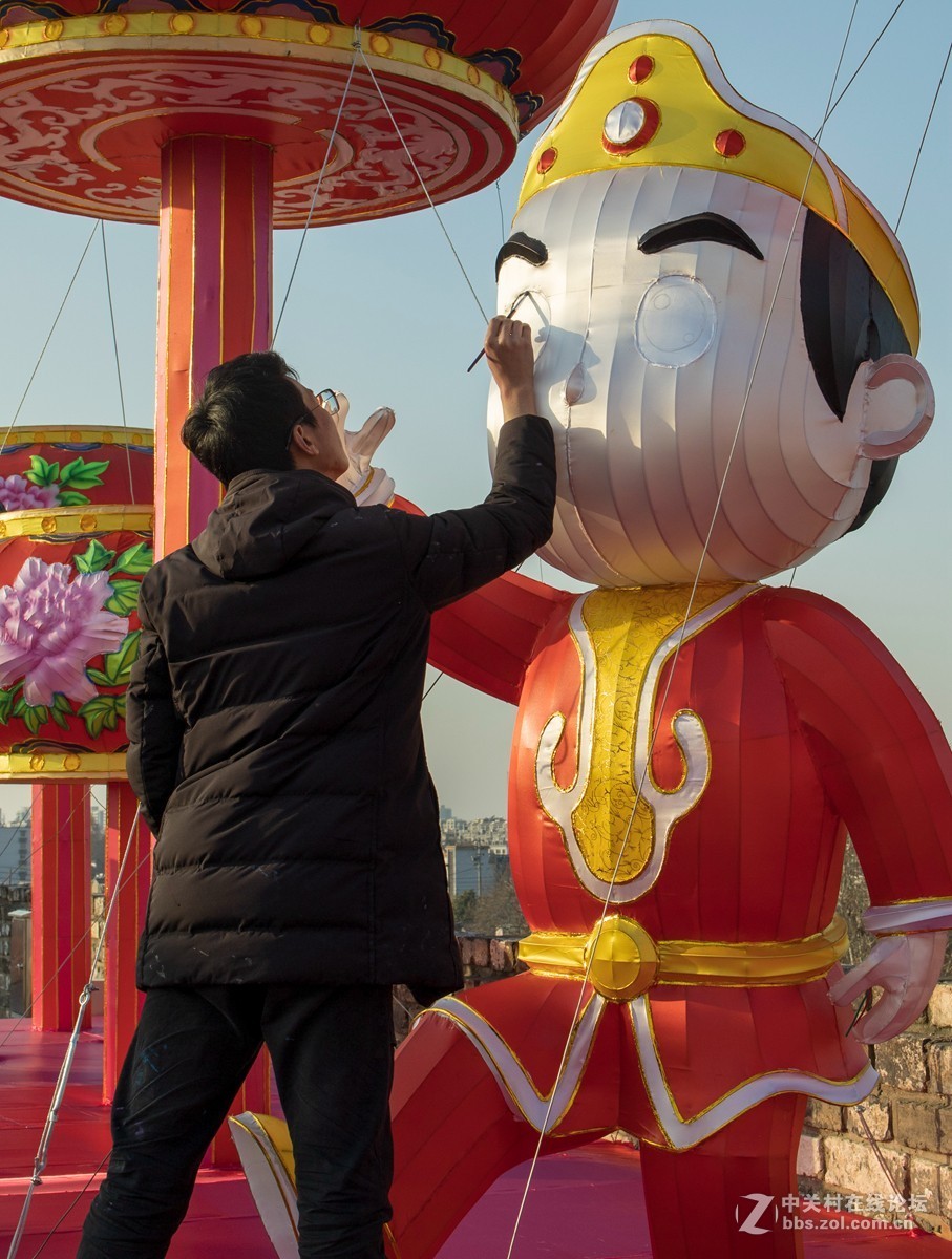 秦淮灯展前试探