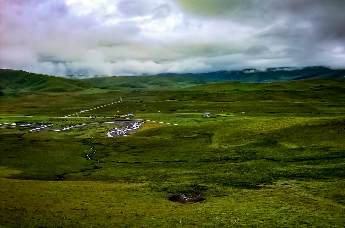 川西阿坝州风光 《红原大草原》
