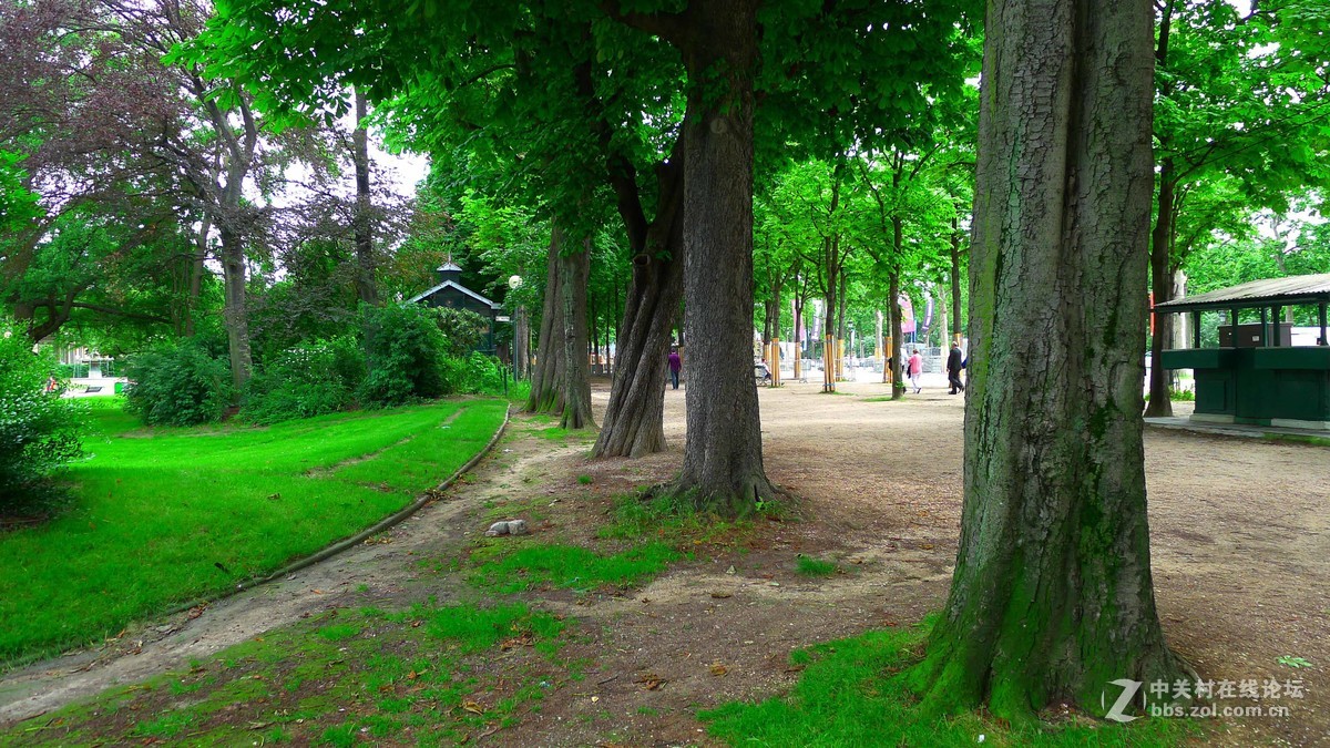 巴黎香榭到方碑街景