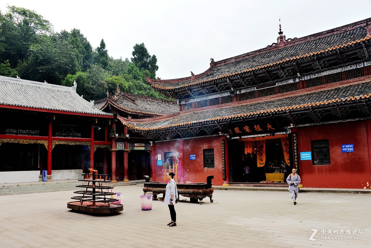 观音故里遂宁灵泉寺