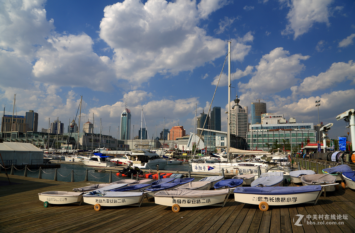 一组《青岛奥帆中心掠影》——恭贺好友晚之秋荣任5Ds R星空(中国)版主！