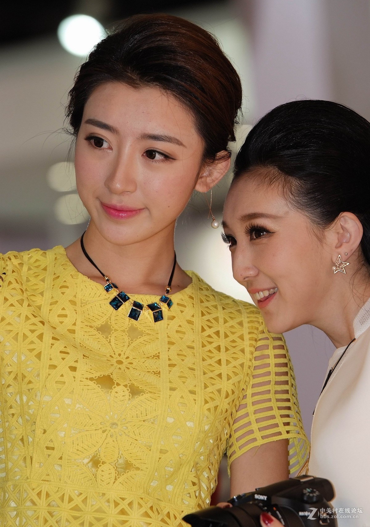 【2016我眼中的P&E】--SONY展台的漂亮MM