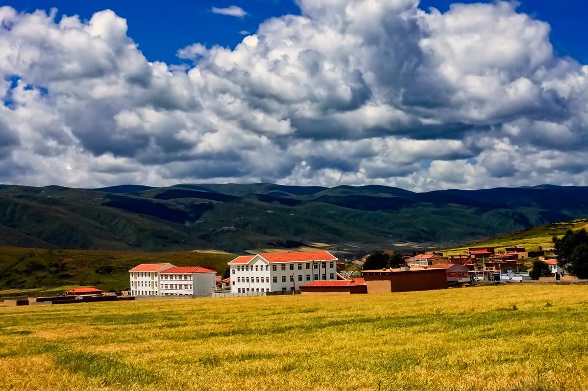 川西阿坝州风光 《红原大草原》