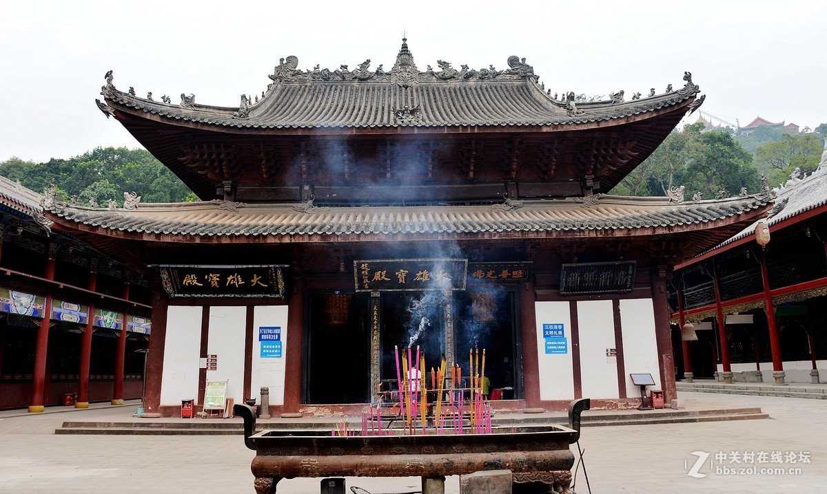 观音故里遂宁灵泉寺