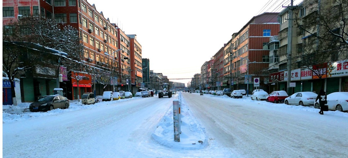 上班路上随笔雪后晴天。。。。。。小白的照片