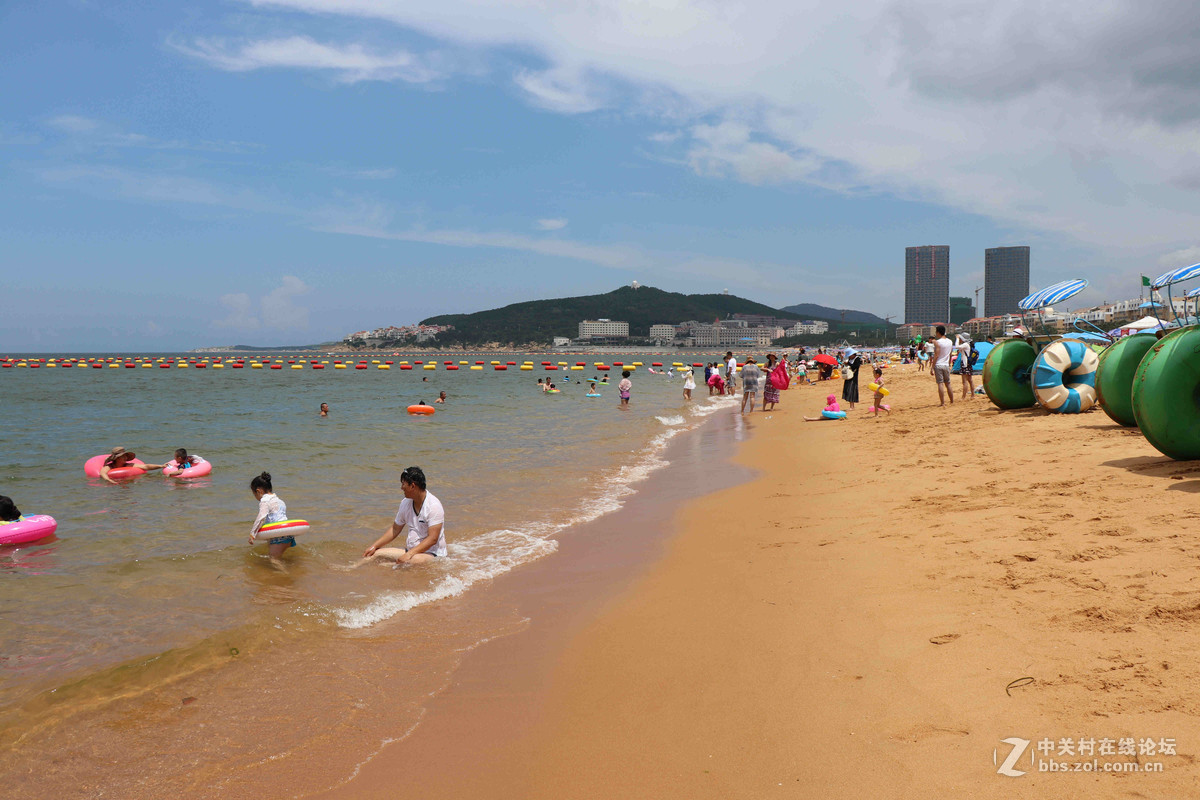 威海国际海水浴场掠影