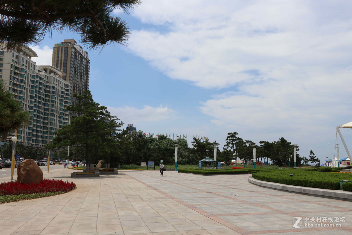 威海国际海水浴场掠影