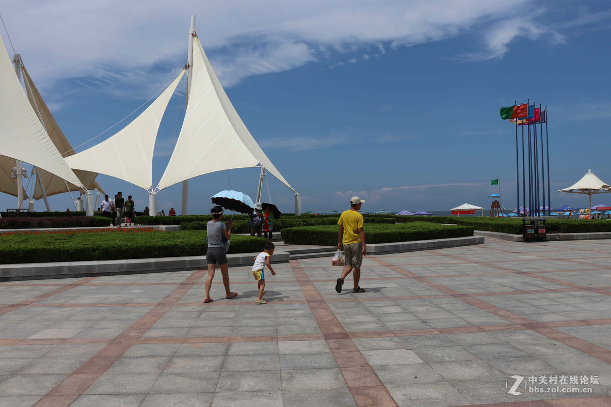 威海国际海水浴场掠影