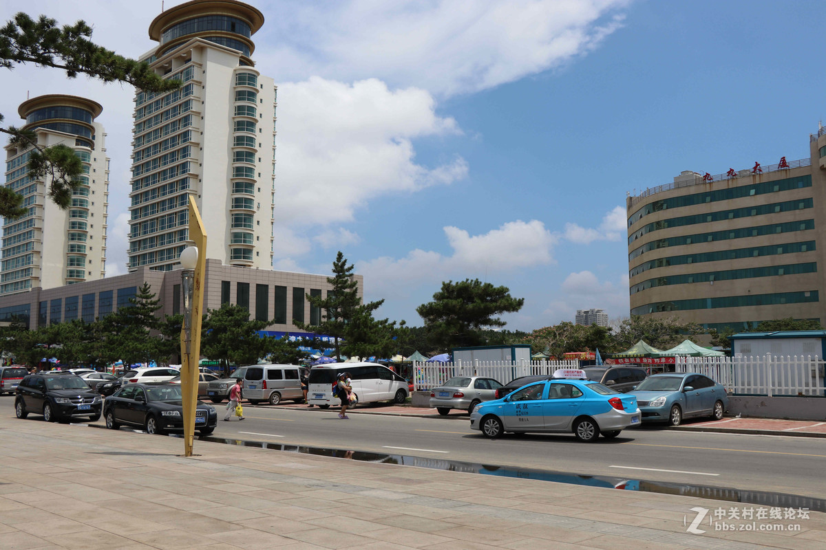 威海国际海水浴场掠影