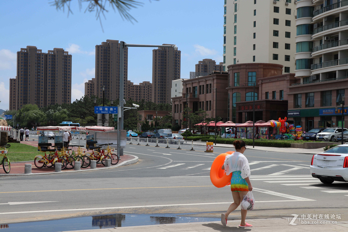 威海国际海水浴场掠影