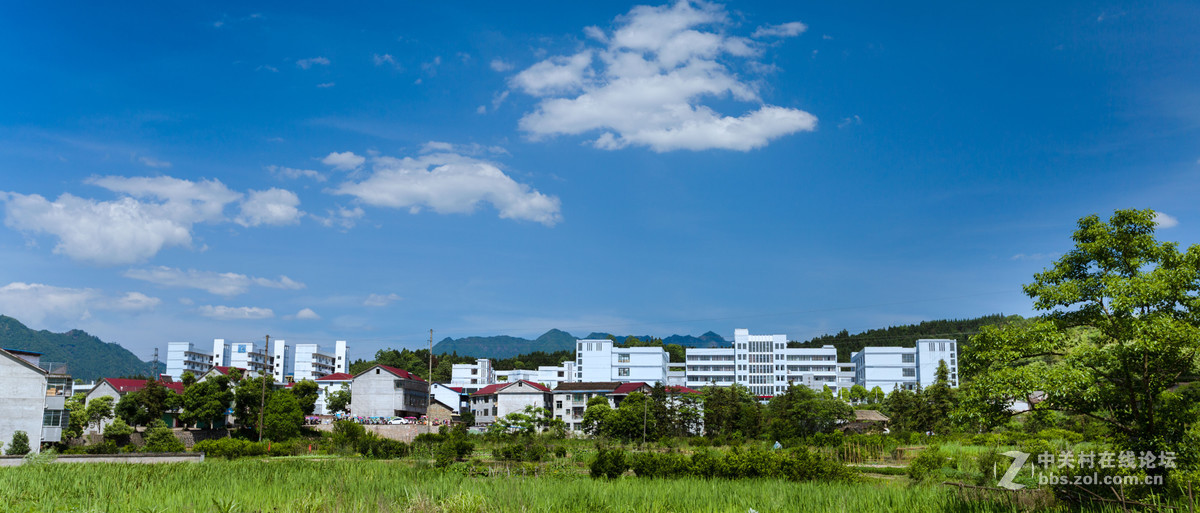江西资溪县城风景