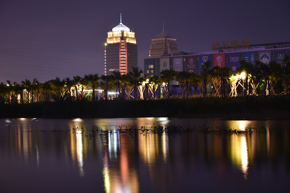 中山古镇灯都湿地公园