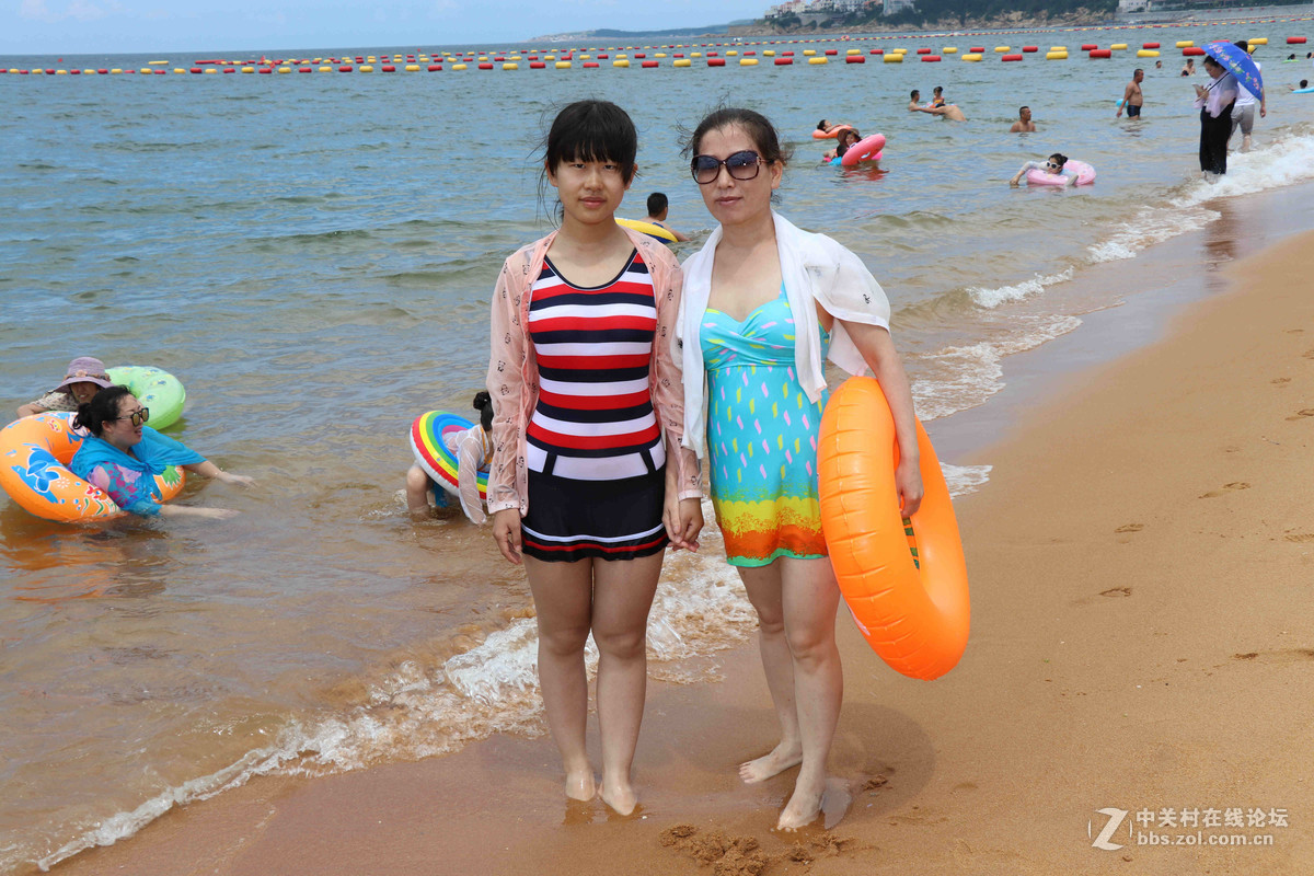 威海国际海水浴场掠影