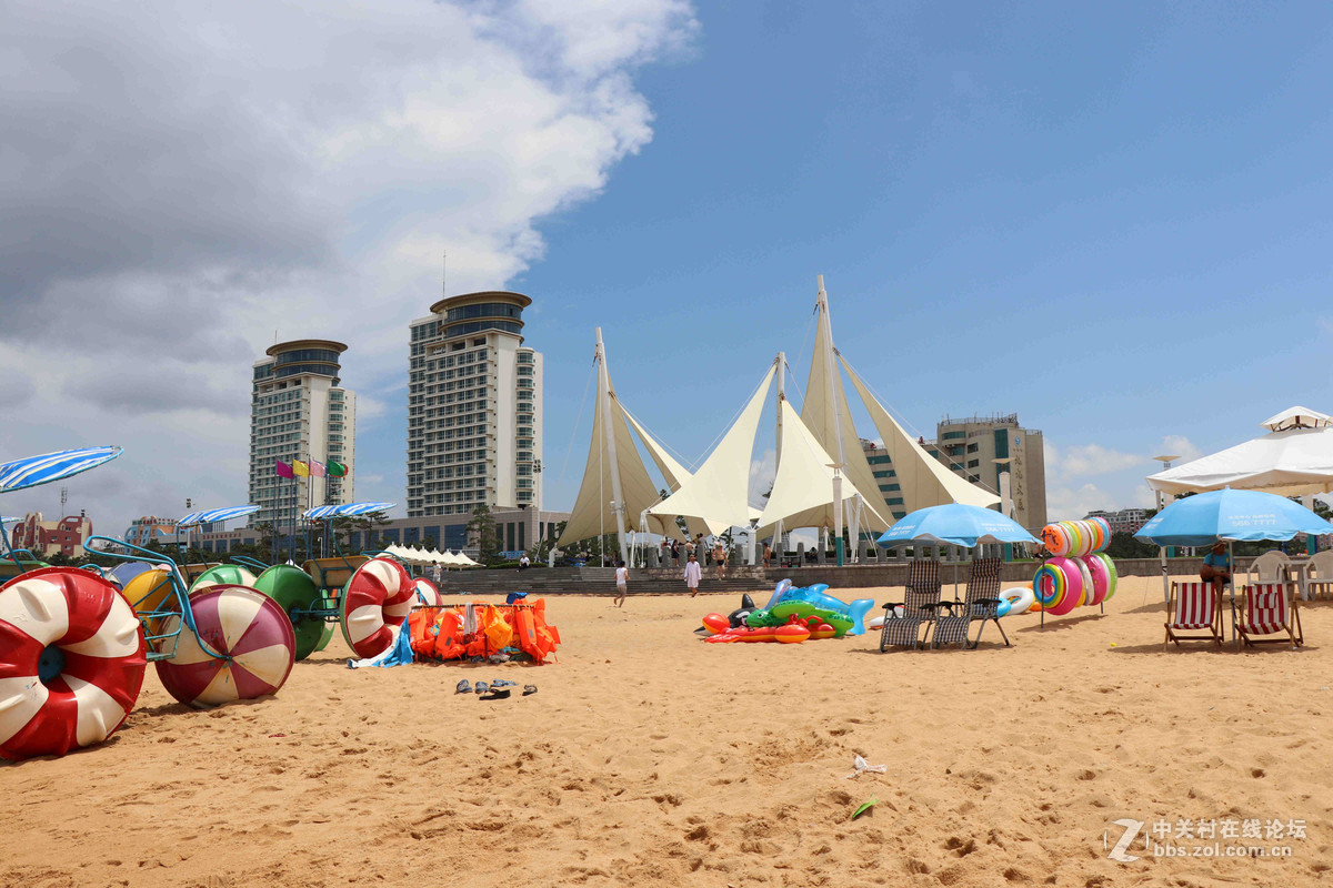 威海国际海水浴场掠影