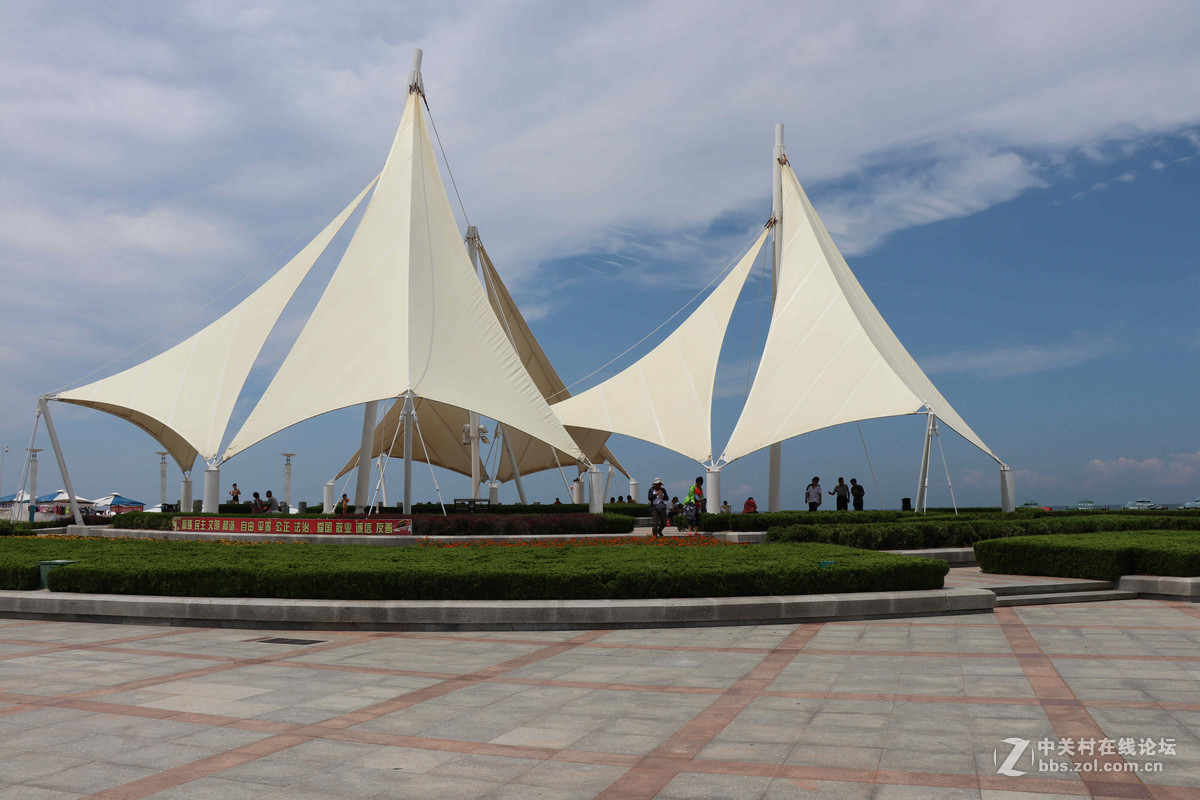 威海国际海水浴场掠影