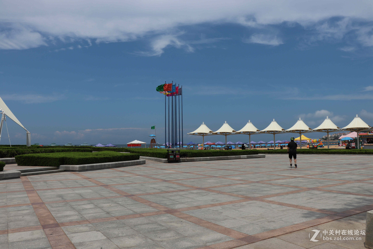 威海国际海水浴场掠影