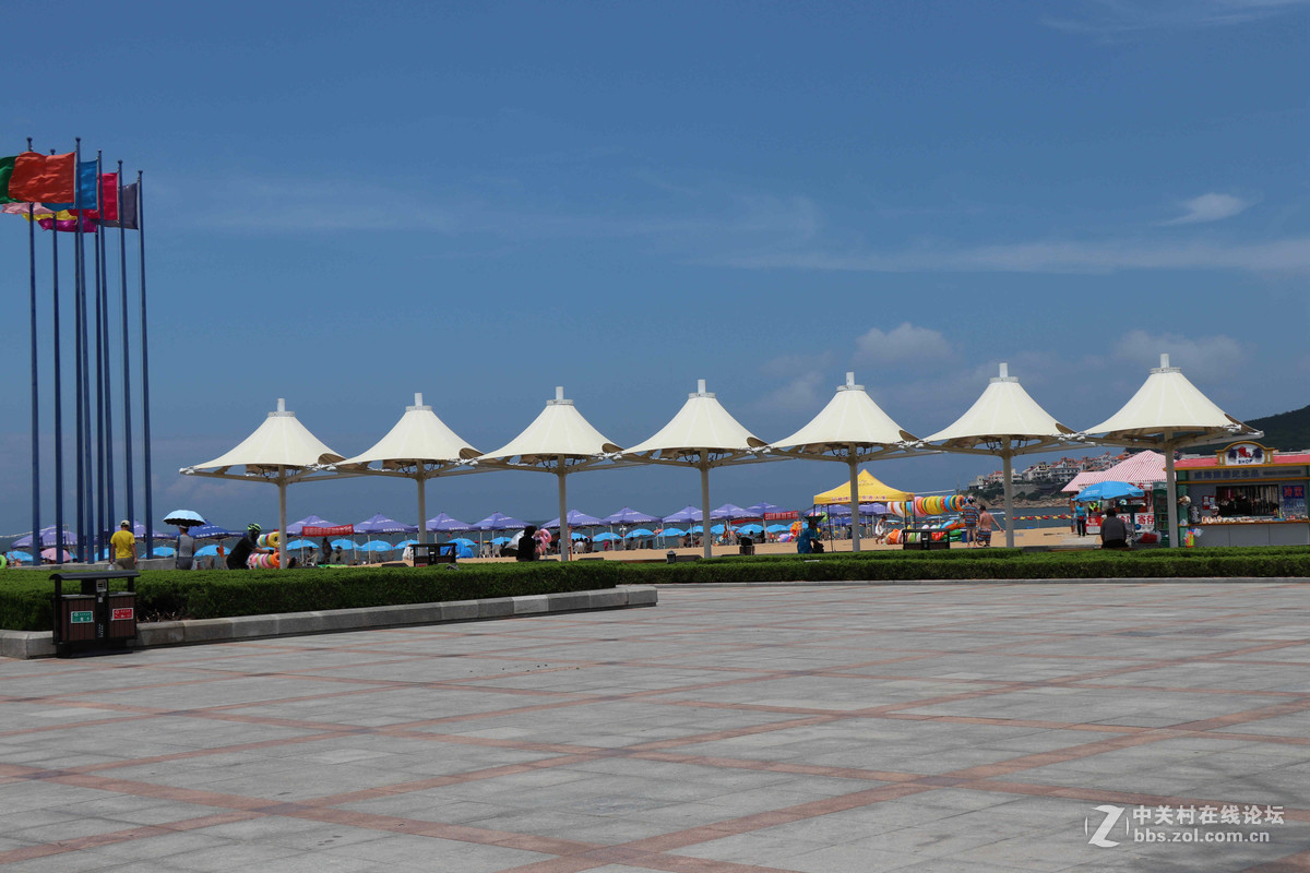 威海国际海水浴场掠影