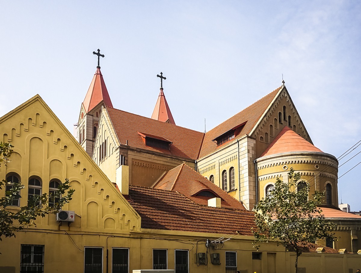 青岛天主教堂掠影