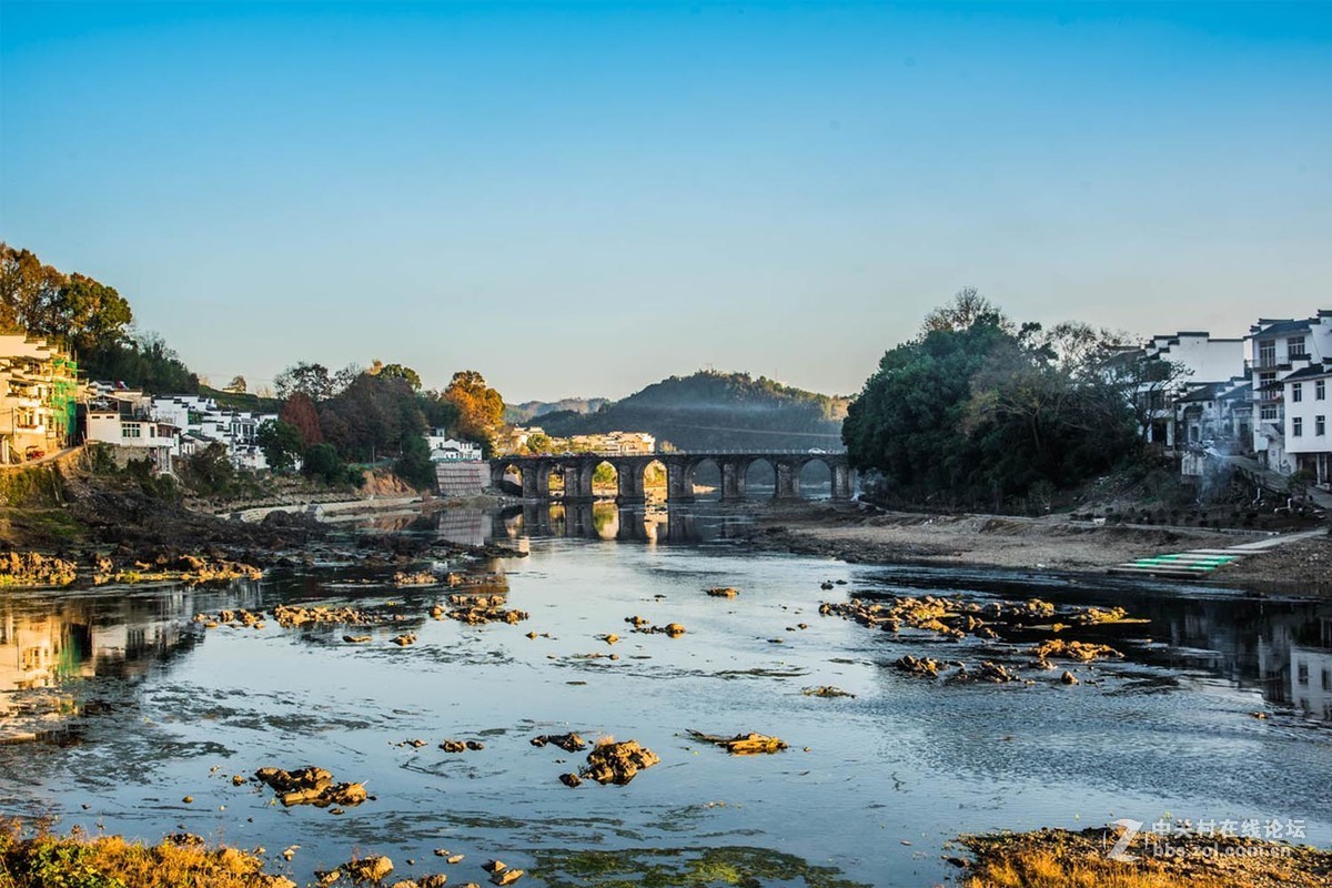 皖南行—一歙县渔梁坝