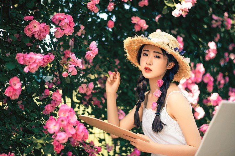 蔷薇花开