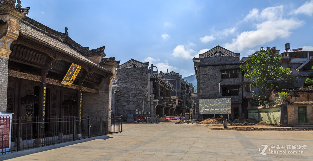 游览修建中的陕西山阳古镇---漫川关【1】