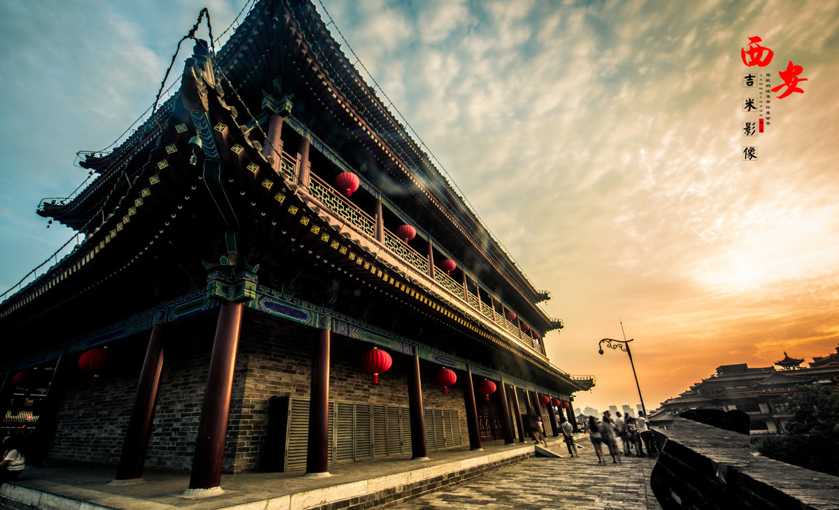 遇见历史激荡人文西安城墙