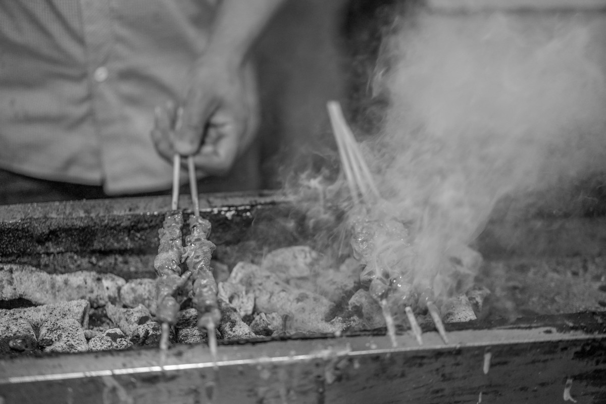好吃的羊肉串