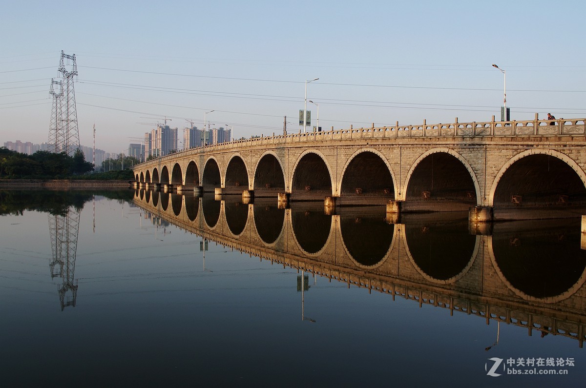石家庄太平河上的桥