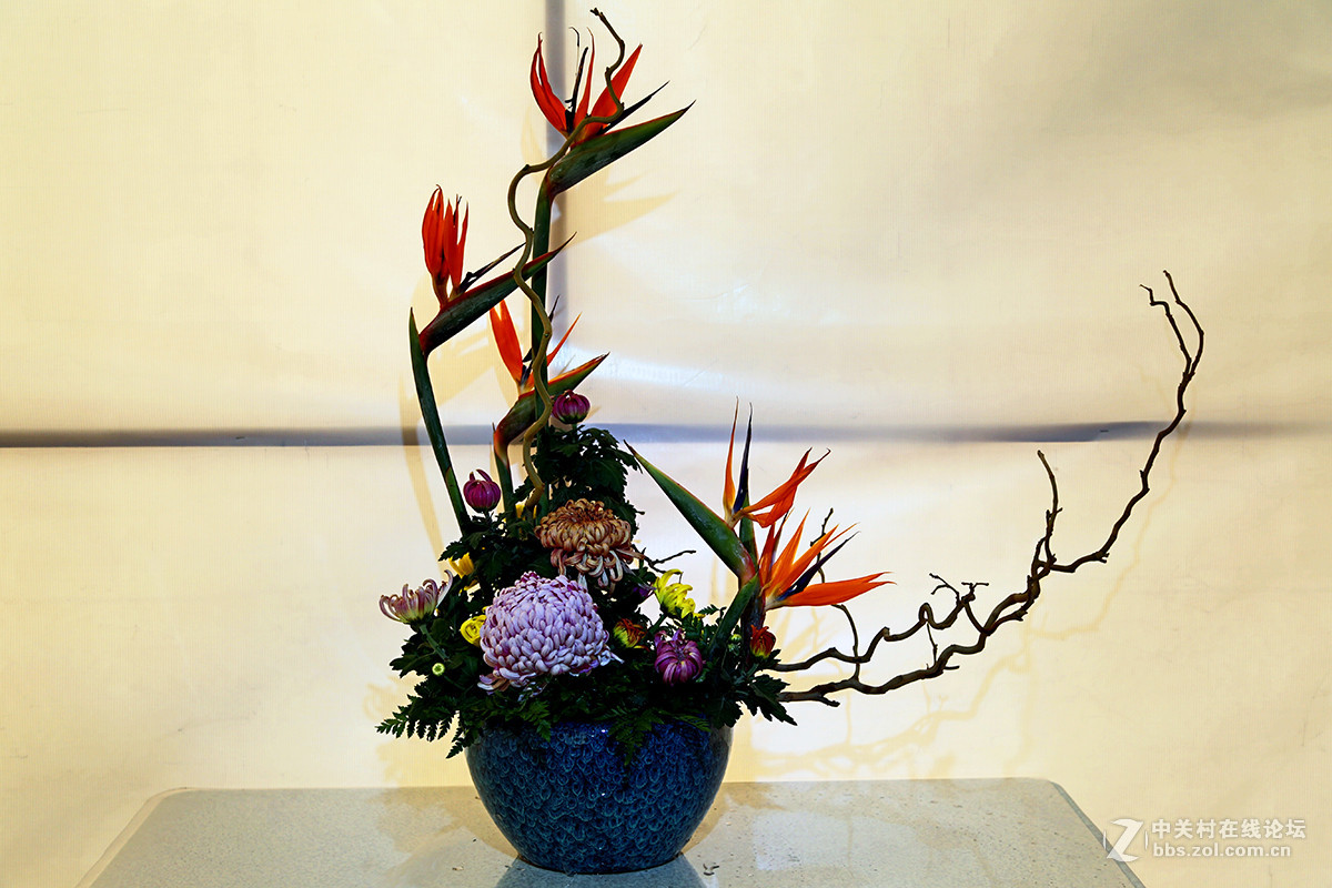 河南省首届翰园情菊花插花大赛作品一