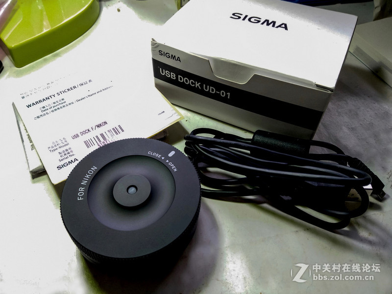 适马镜头调焦底座（SIGMA USB DOCK UD-01）应用实例分析