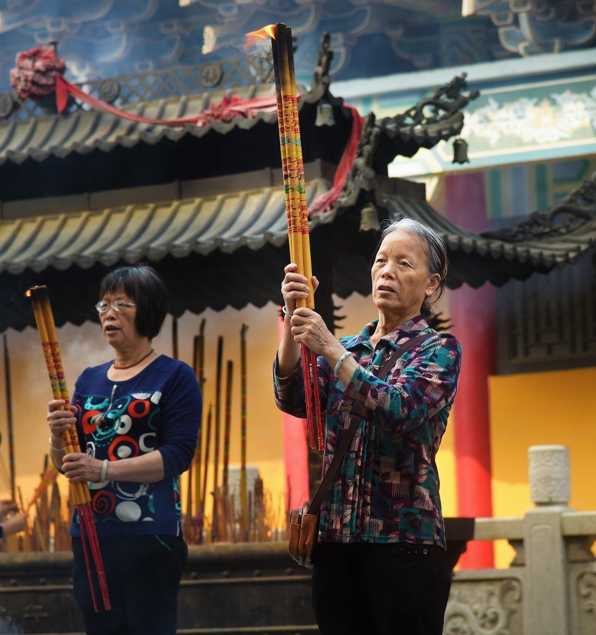 观音寺的香客