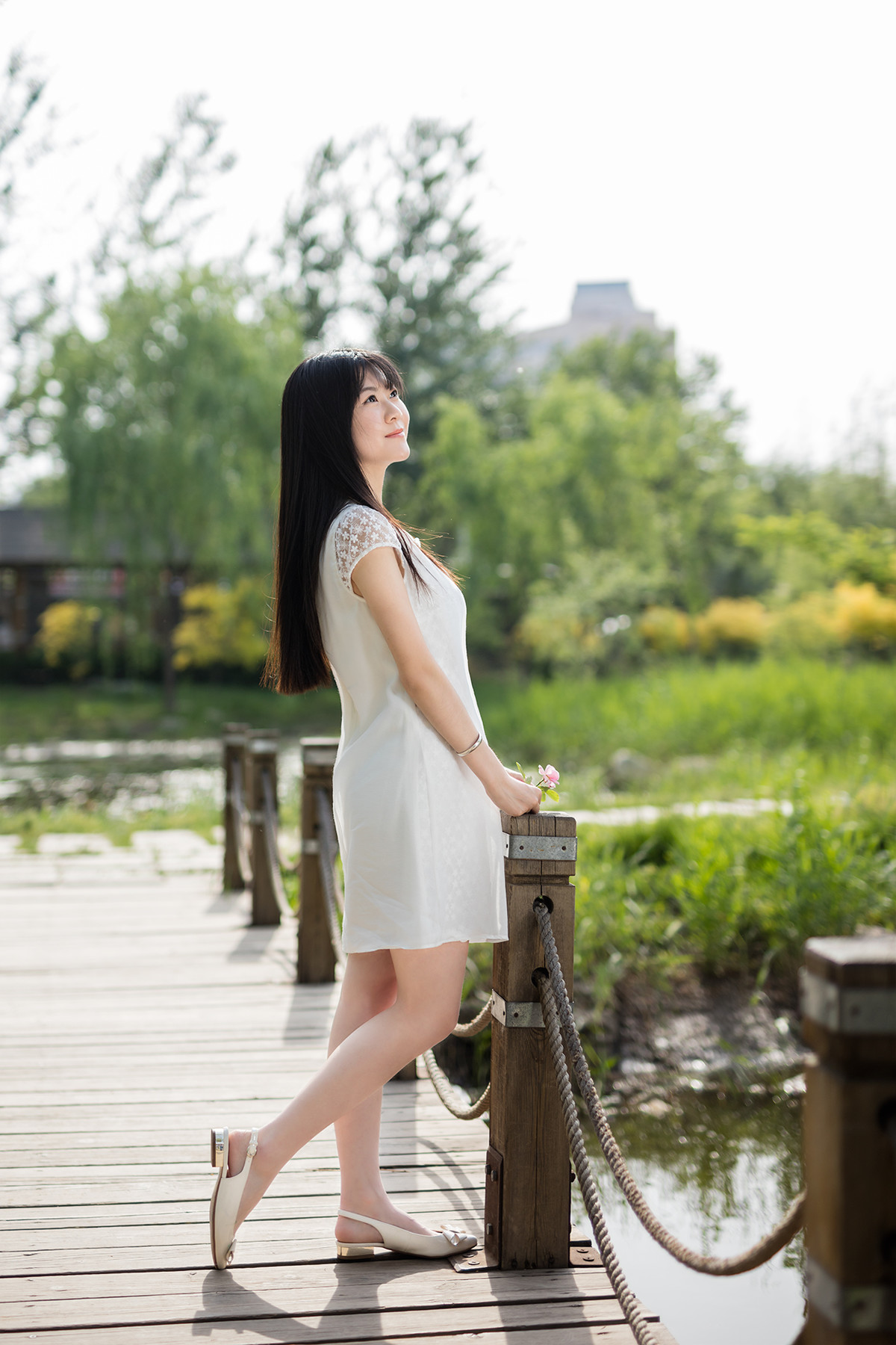 58西沽公园人像习拍美女依萌