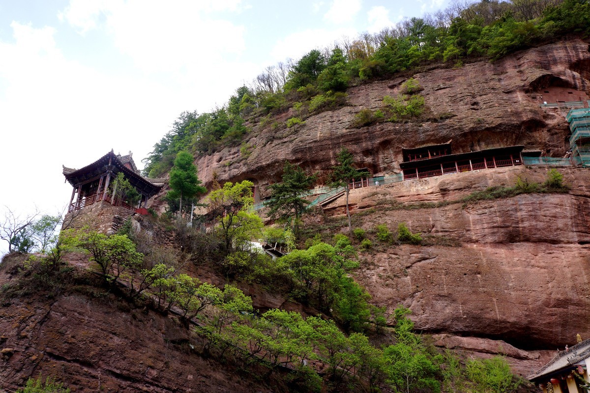 甘肅莊浪雲崖寺美景