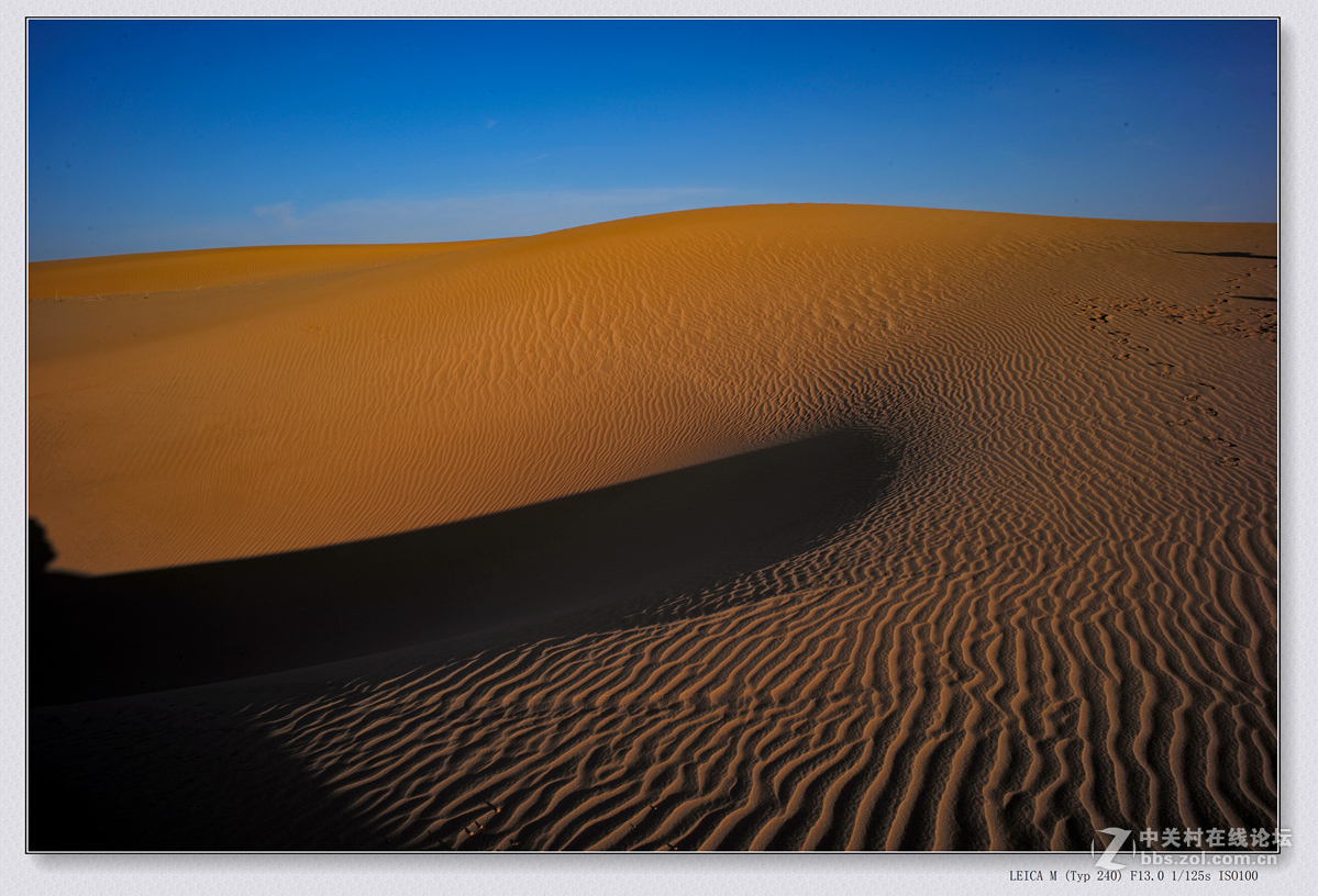 记录 【甘肃大地 腾格里沙漠 】2