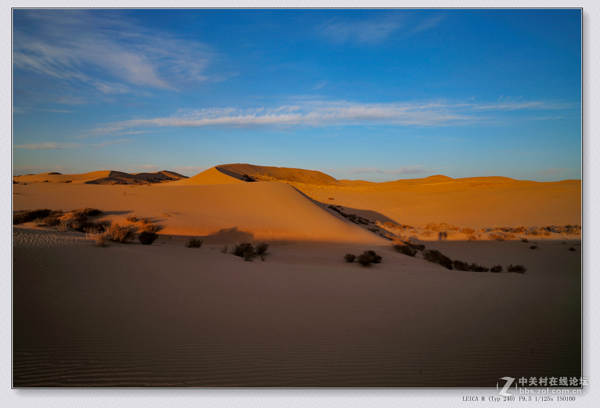 记录 【甘肃大地 腾格里沙漠 】2