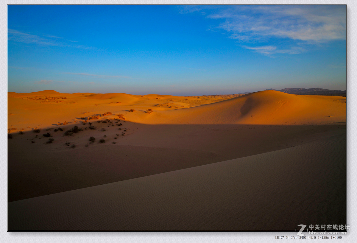 记录 【甘肃大地 腾格里沙漠 】2
