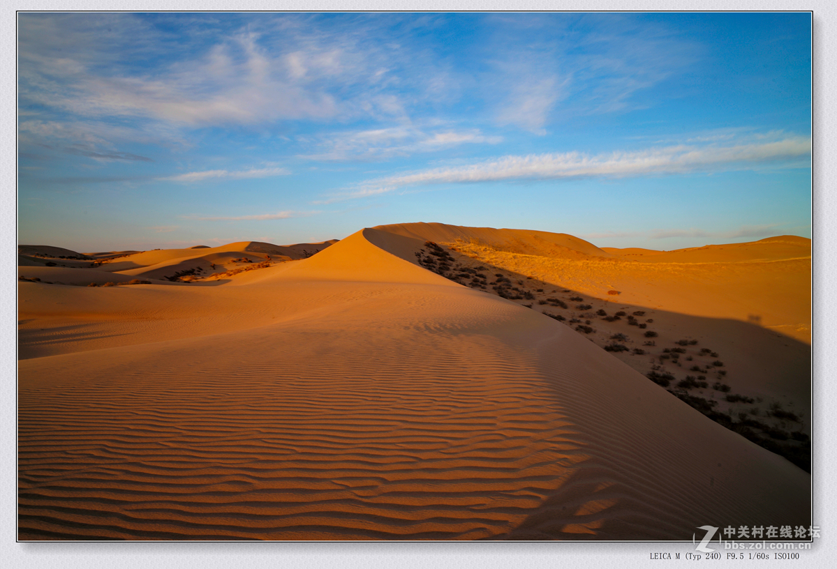 记录 【甘肃大地 腾格里沙漠 】2