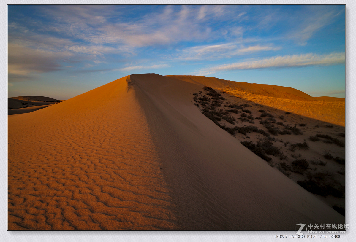记录 【甘肃大地 腾格里沙漠 】2
