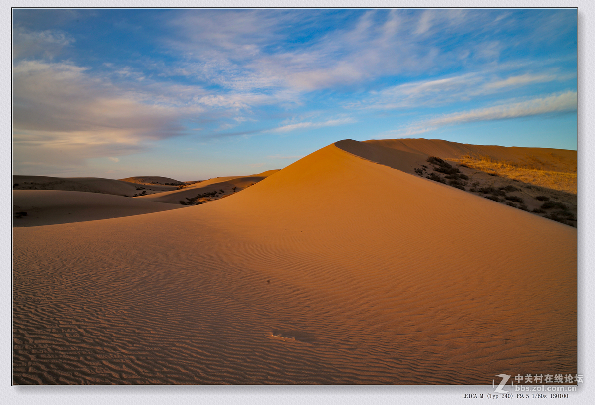 记录 【甘肃大地 腾格里沙漠 】2