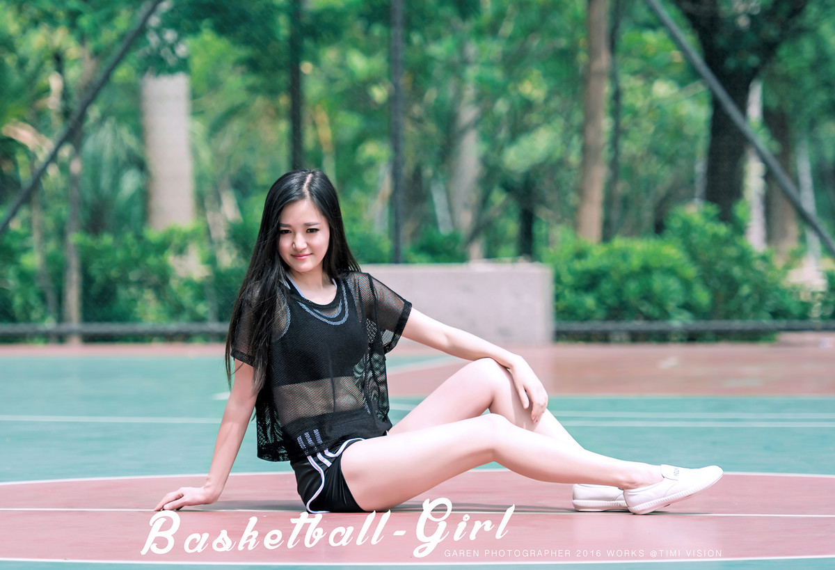 Basketball-girl  ___会武术和舞蹈的妹子打篮球